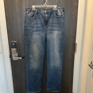 Fashion Nova MOM Blue Denim Jeans